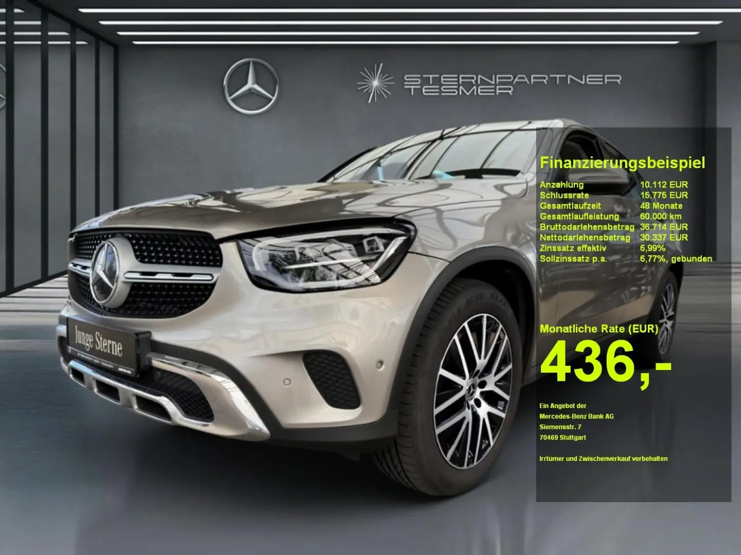 GLC 220 d 4M Coupé AIRMATIC, Beige Int,Sitzklima