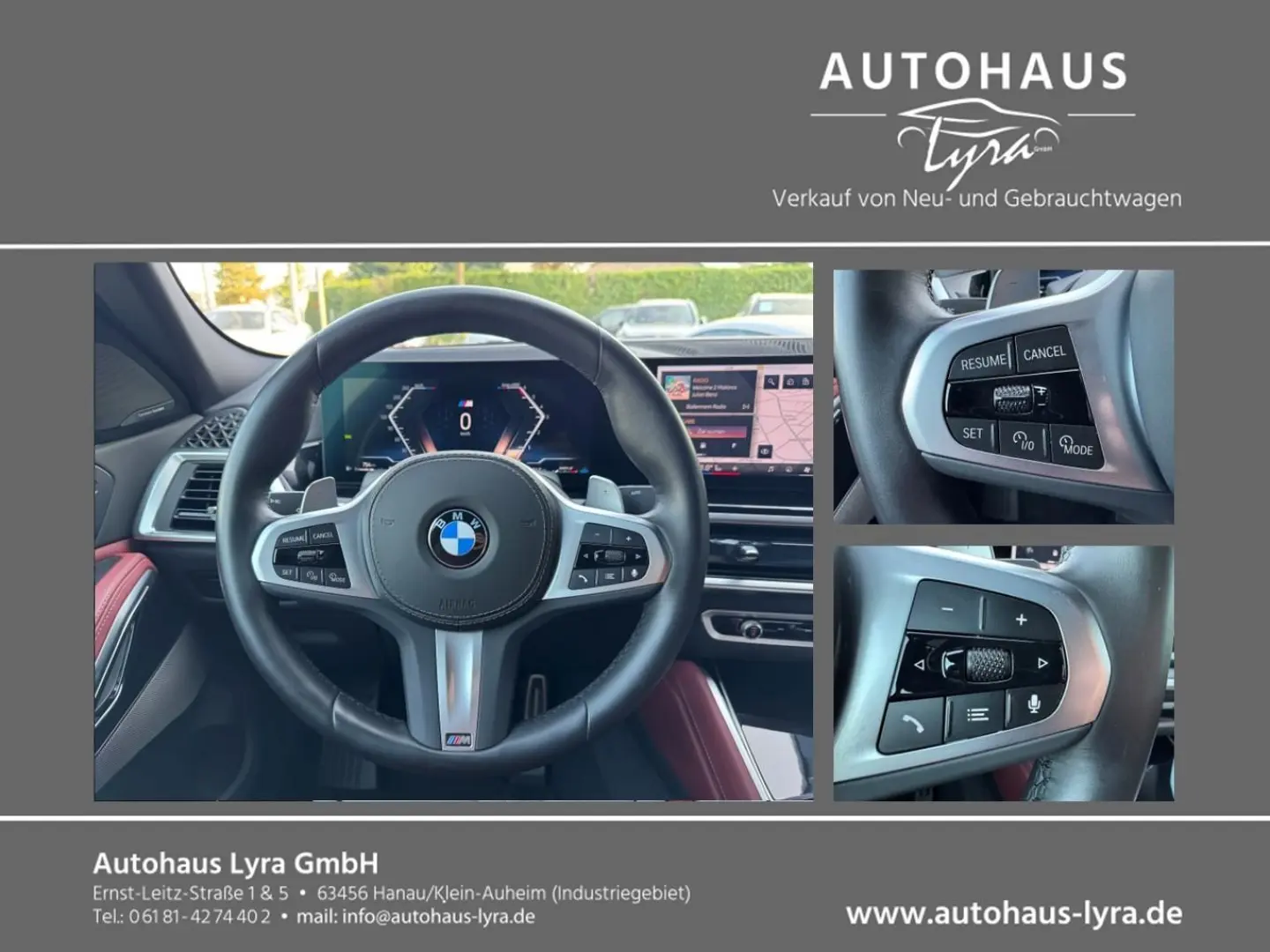 X6 30d xDrive M-Sport*LED*PANO*H&K*360°KAM*22Z*