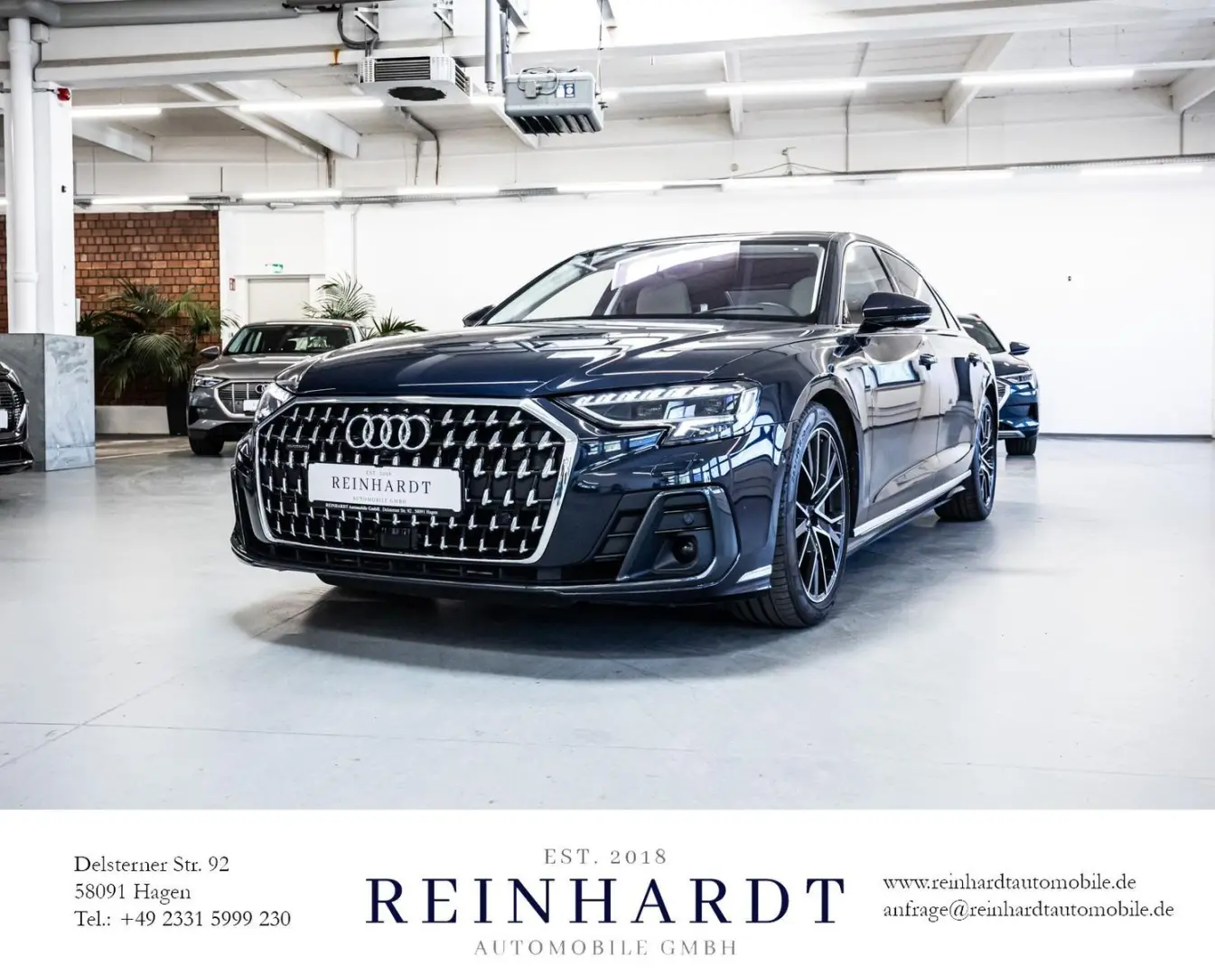 A8 L 60TFSIe 20Z/ACC/HuD/PANO/B&O/RSE+/360°/EXCL