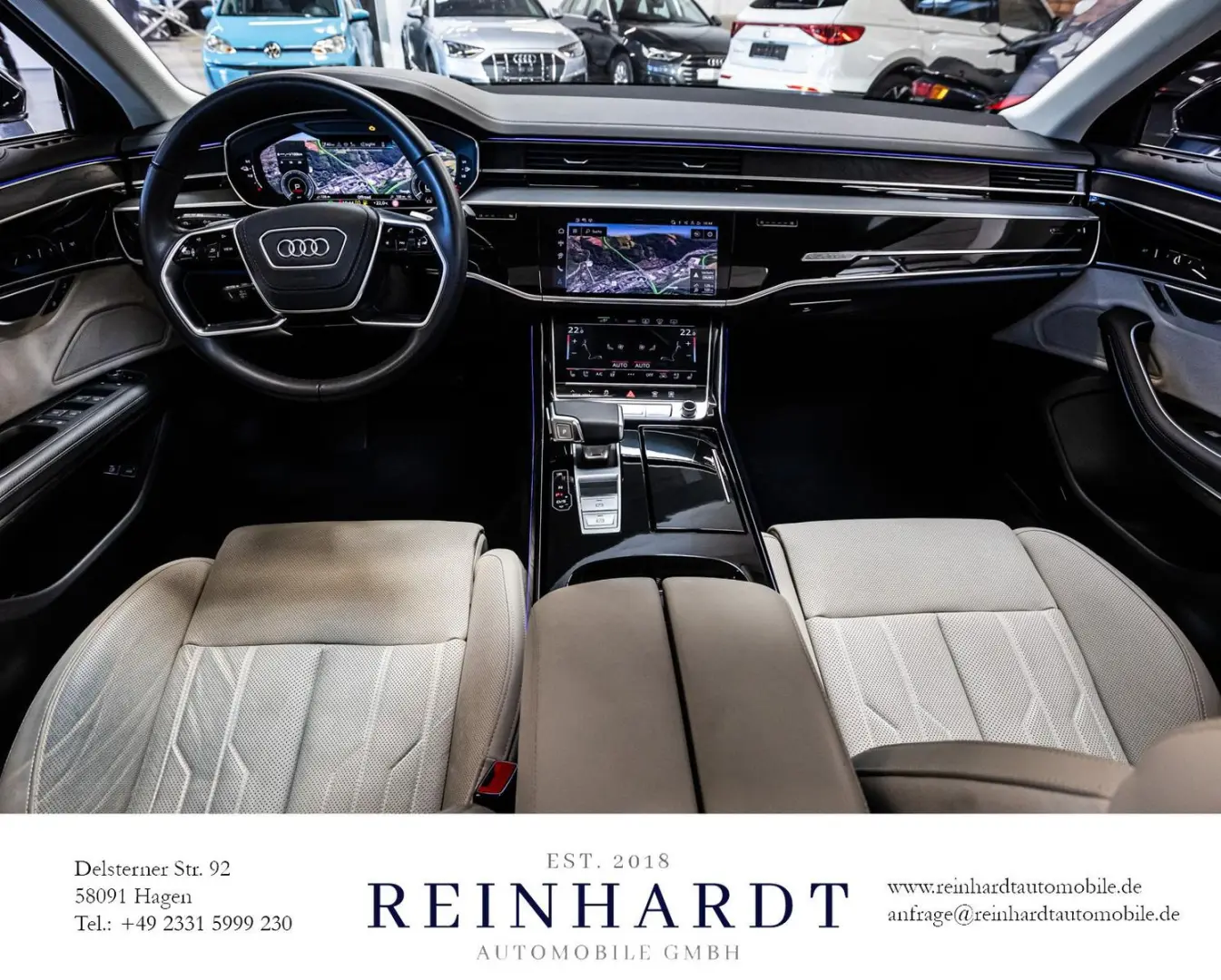 A8 L 60TFSIe 20Z/ACC/HuD/PANO/B&O/RSE+/360°/EXCL