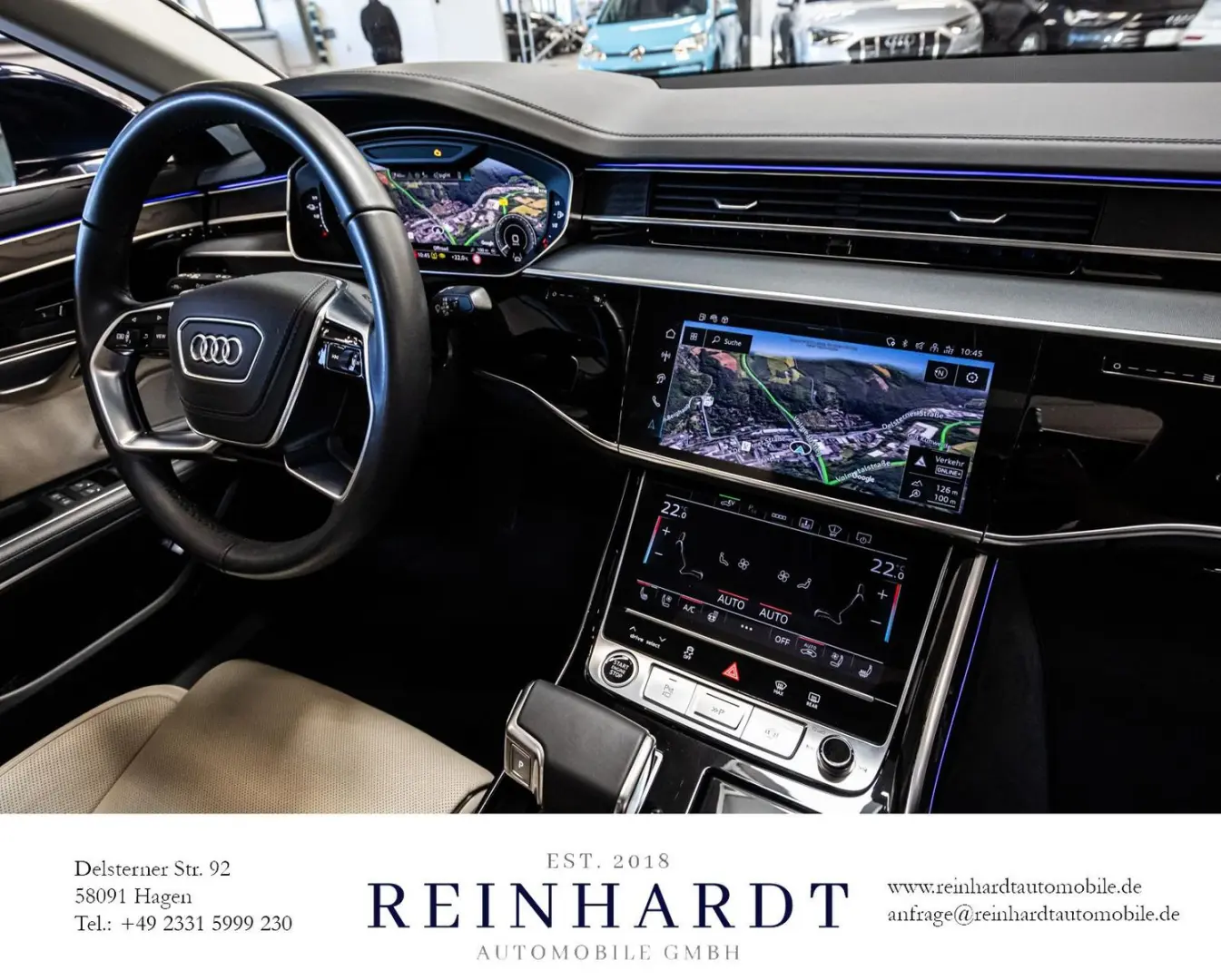 A8 L 60TFSIe 20Z/ACC/HuD/PANO/B&O/RSE+/360°/EXCL
