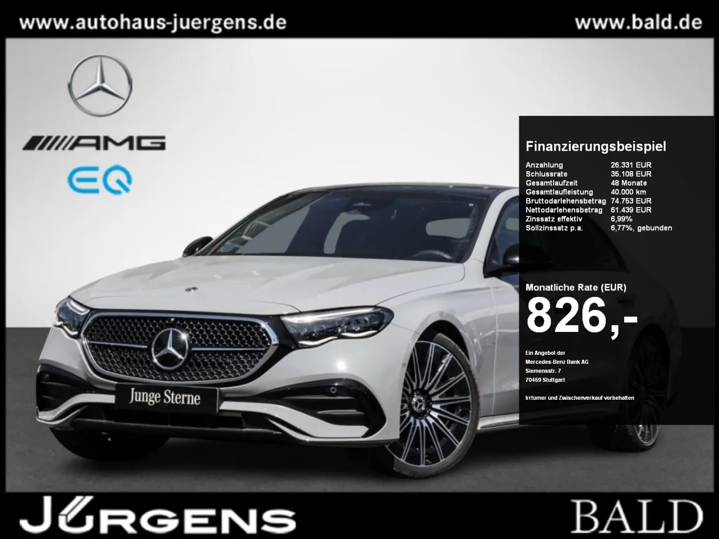 E 450 4M AMG-Sport/Technik/Super/Pano/Night/Dist