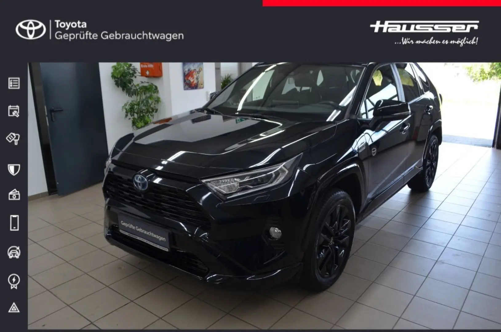 RAV 4 2.5 4x4 Hybrid Black Edition+360°CAM+NAVI+