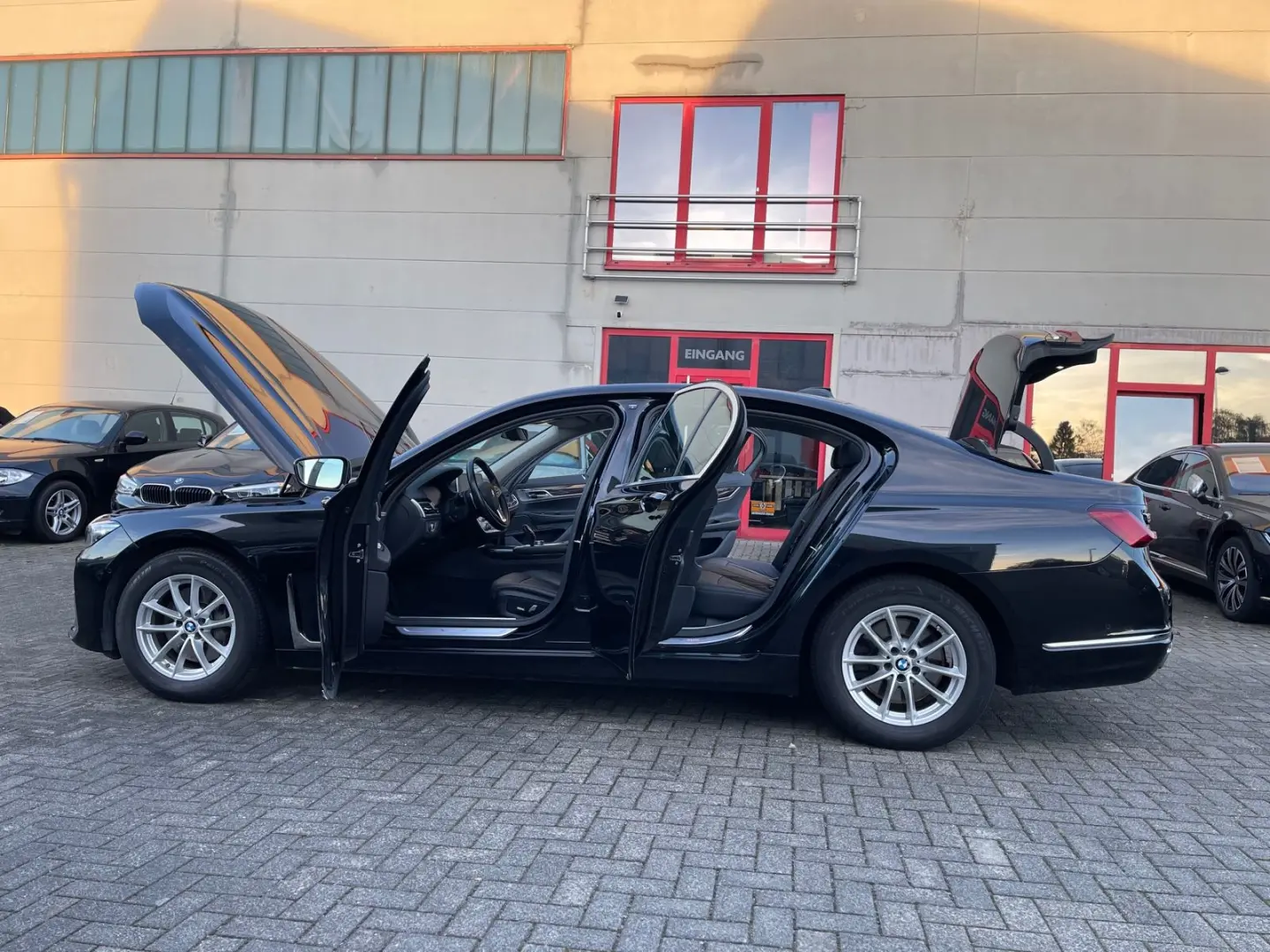 730 d NAVI LEDER LED 21 ZOLL TOP !