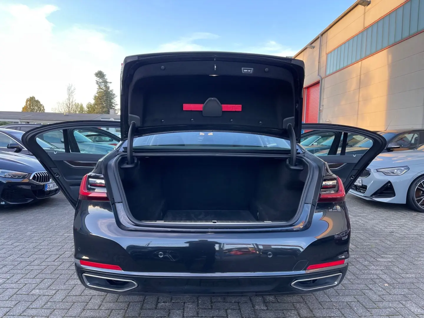 730 d NAVI LEDER LED 21 ZOLL TOP !