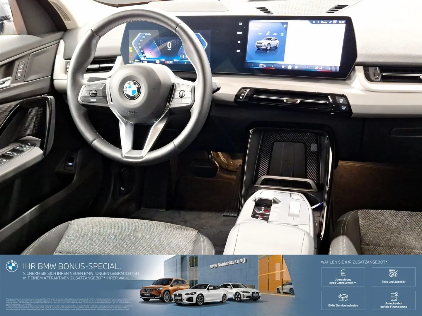 X2 xDrive20d AHK LiveCockpitProf Head-Up Kamera