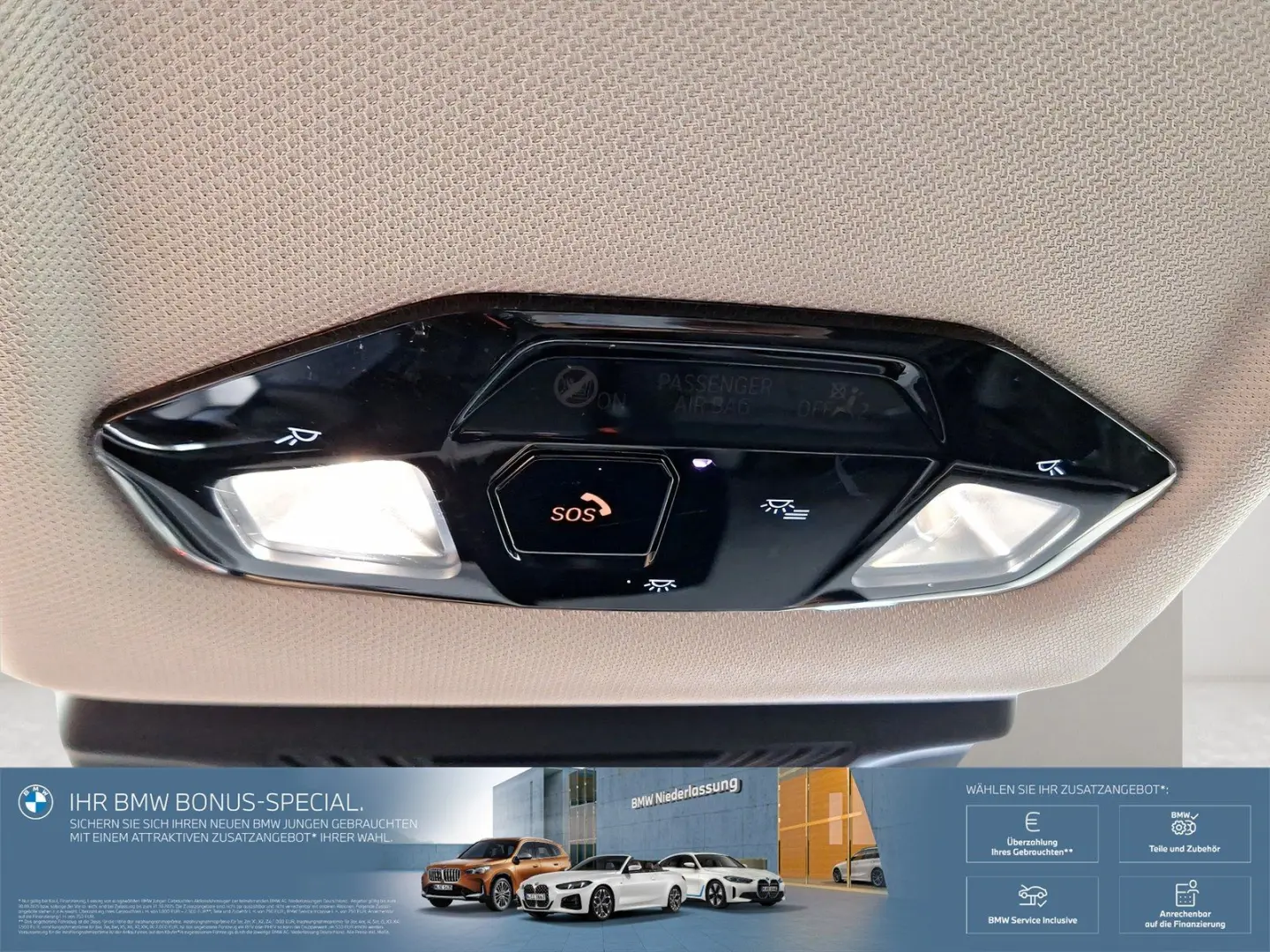 X2 xDrive20d AHK LiveCockpitProf Head-Up Kamera