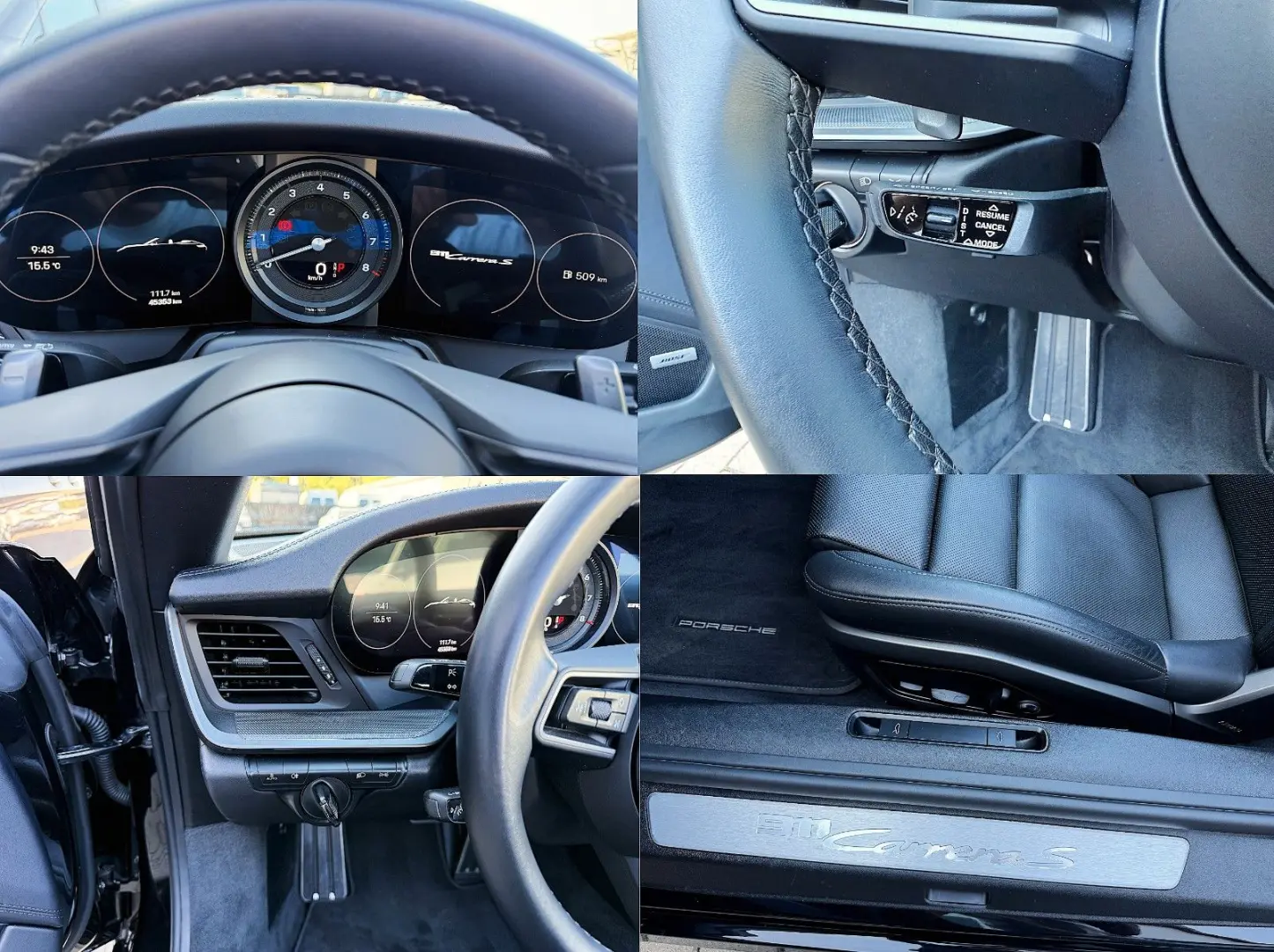 922 CARRERA S SPORT DESIGN/ACC/SPORTAGA/360KAMER