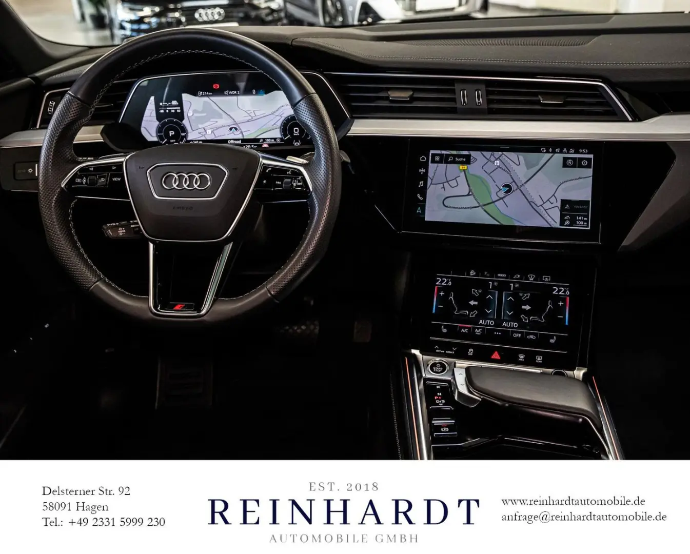 E-TRON SPORTBACK 55 2x S LINE/MTRX/ACC/HuD/PANO