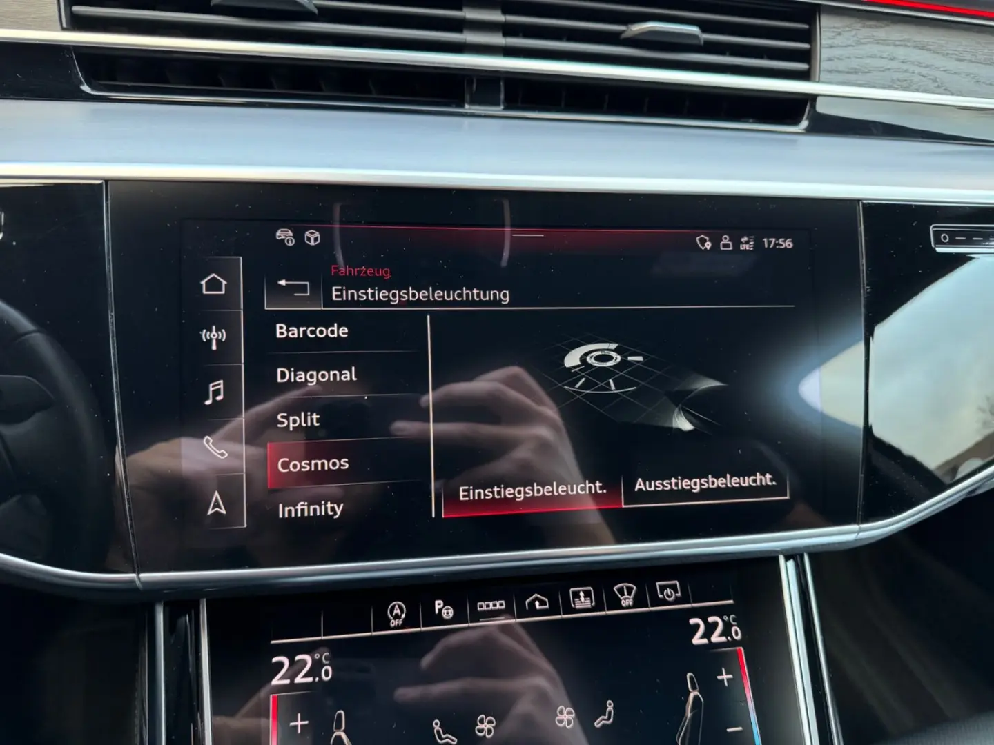 A8 L 50 TDI Lang quattro S-Line Black Night/FULL