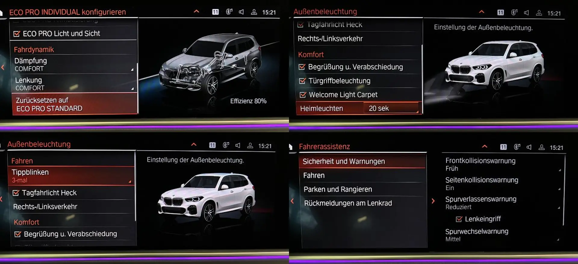 X5 30d M-PAKET|7SITZ|ACC|LUFT|PANO|3D|H&K|LASER|