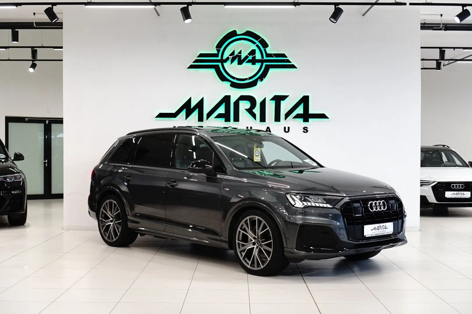 Q7 50|S-LINE|7-SITZ|HUD|LUFT|KAMERA|PANO|MEMORY|