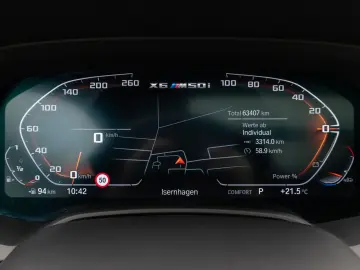 X6 M50i Panorama Laser 360°HUD B&W SoftCL 22Zoll