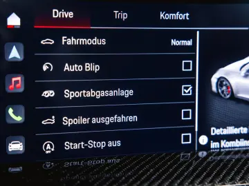 911 GT3 mit Touring Paket Leichtbaudach Liftsyst