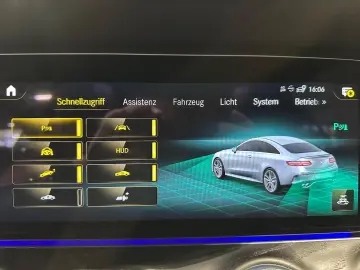 E 53 AMG 4M COUPE SPORTABGAS DISTRO PANO 360° HE