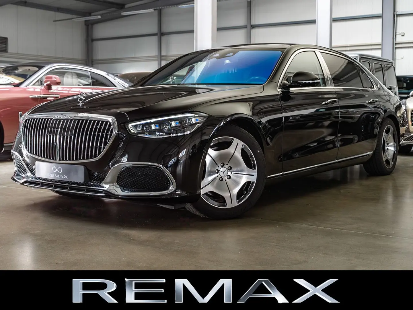 S 580 e Maybach / Rear Axle St / Head Up / Pano