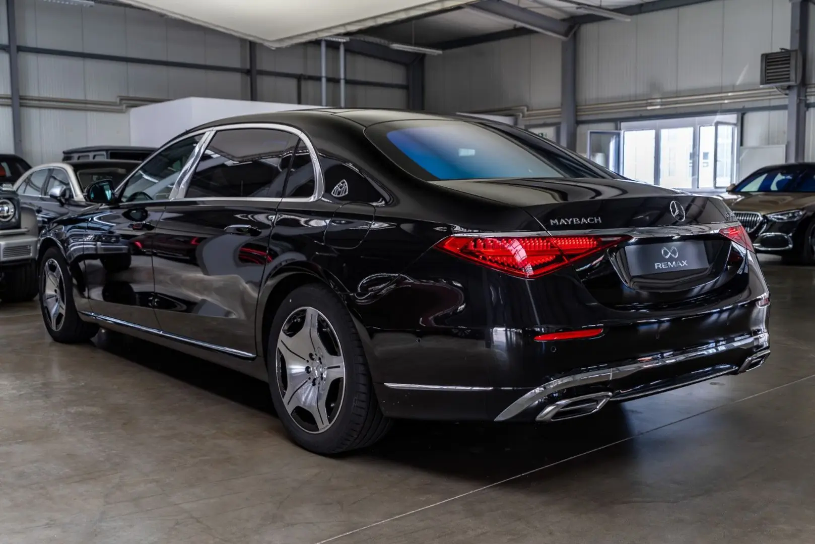S 580 e Maybach / Rear Axle St / Head Up / Pano