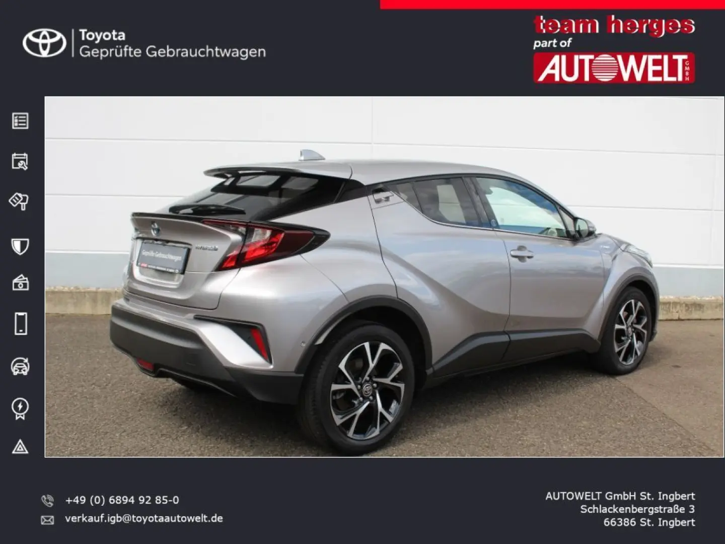 C-HR 2.0 Hybrid Team Deutschland