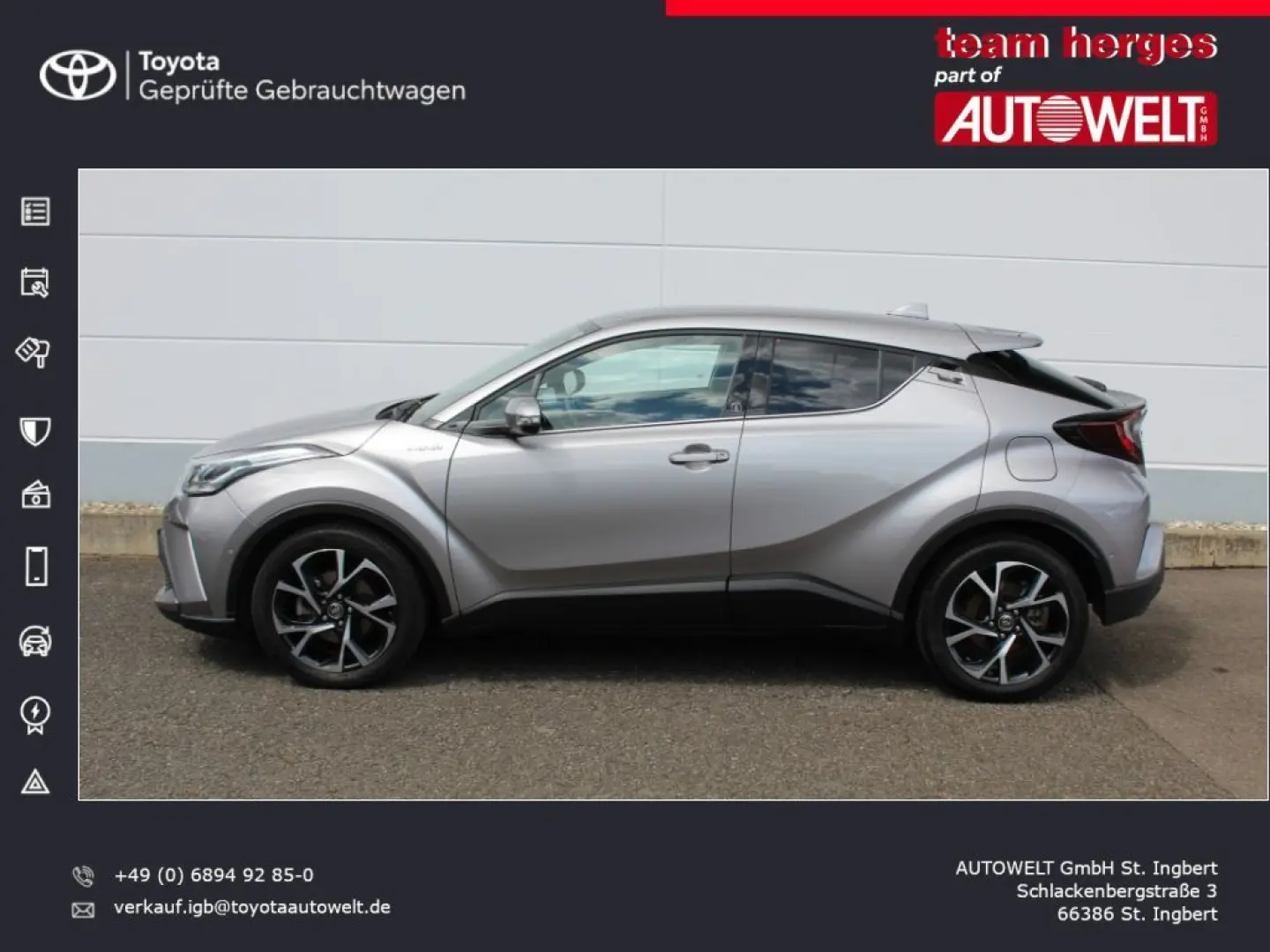 C-HR 2.0 Hybrid Team Deutschland