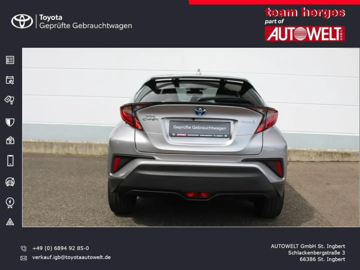 C-HR 2.0 Hybrid Team Deutschland