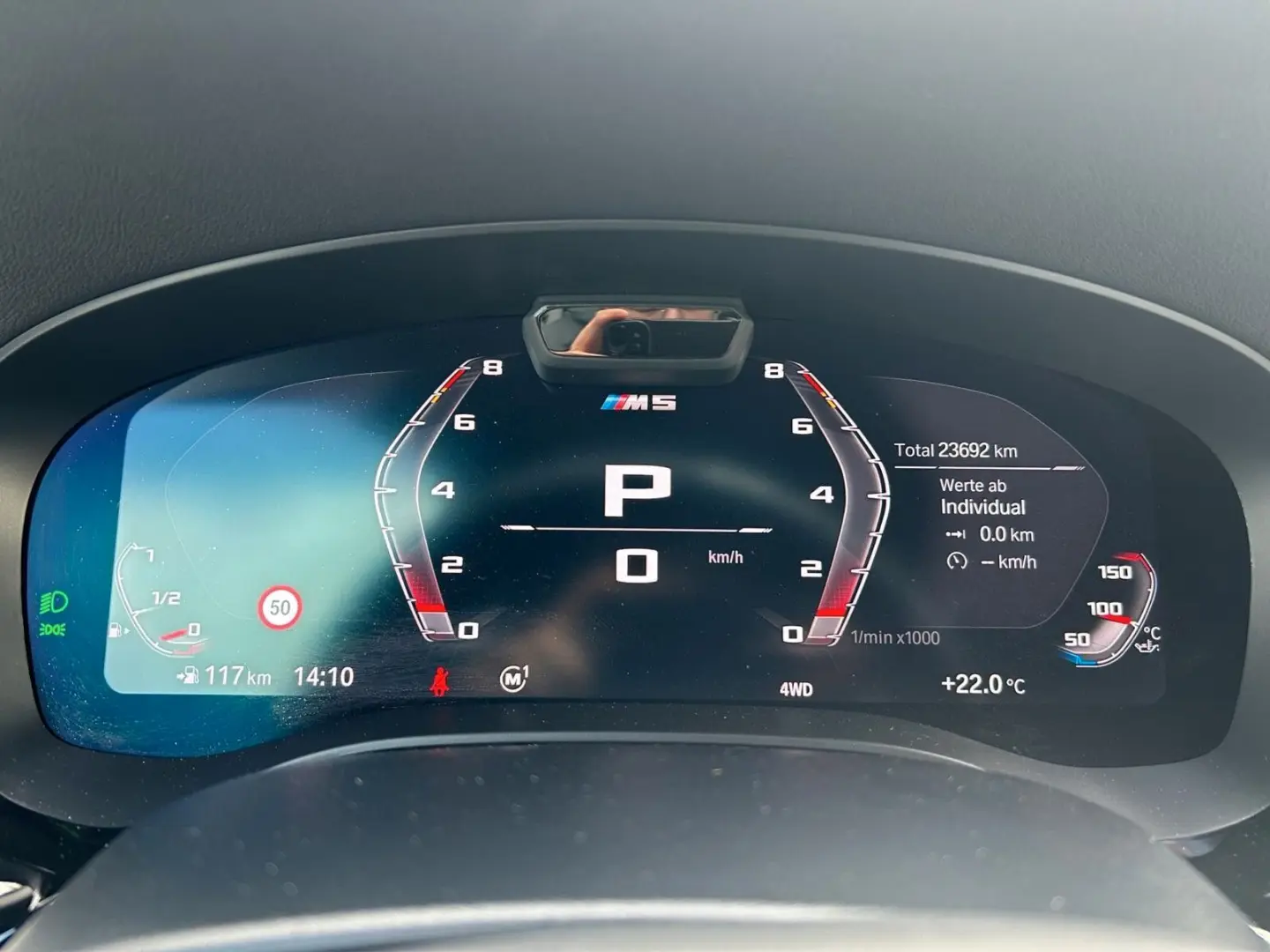 M5 Laser ACC 360°H/K Soft M Driver´s CarbonD HUD