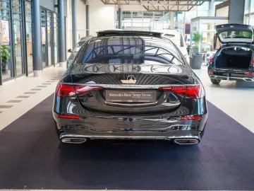 S 580 4M lang AMG Line Exklusiv karminrot Pano