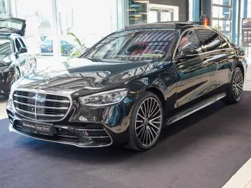 S 580 4M lang AMG Line Exklusiv karminrot Pano