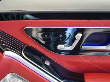 S 580 4M lang AMG Line Exklusiv karminrot Pano
