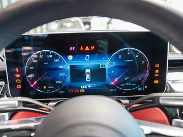 S 580 4M lang AMG Line Exklusiv karminrot Pano