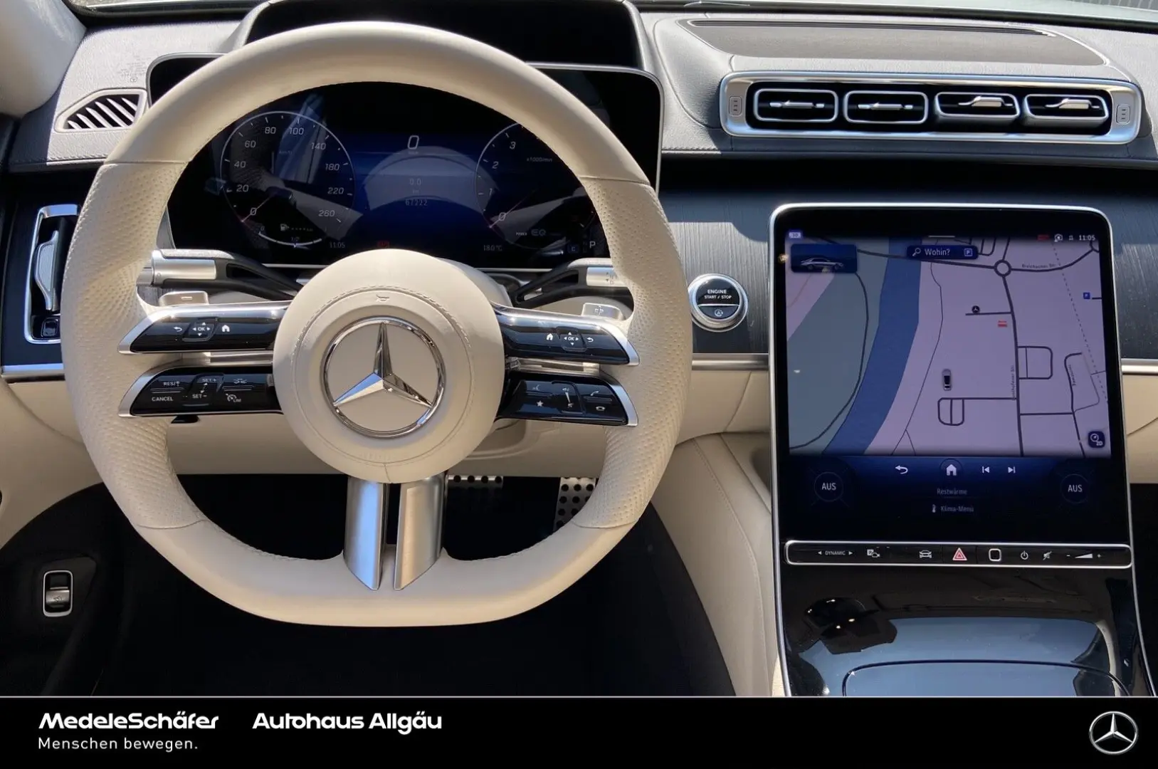 S 580 4M L AMG E-ActiveBody Executive 3DDisplay