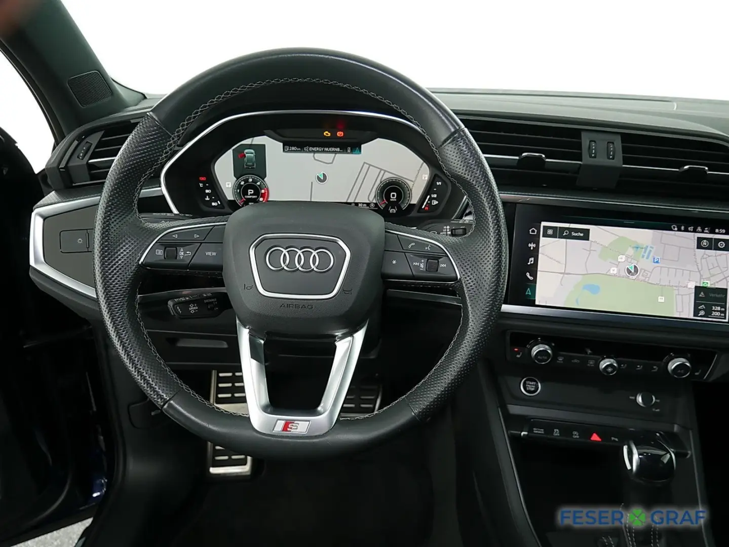 Q3 35 TDI qu S tronic S Line Int Matrix,Navi,Led