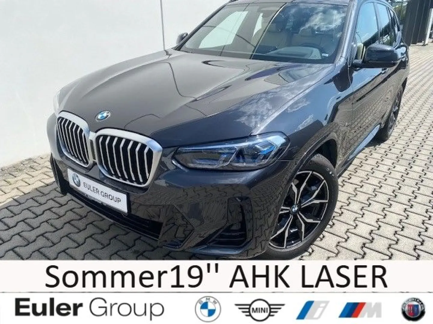 X3 20d M-Sport Sommer19'' AHK LASER Hifi ParkAss