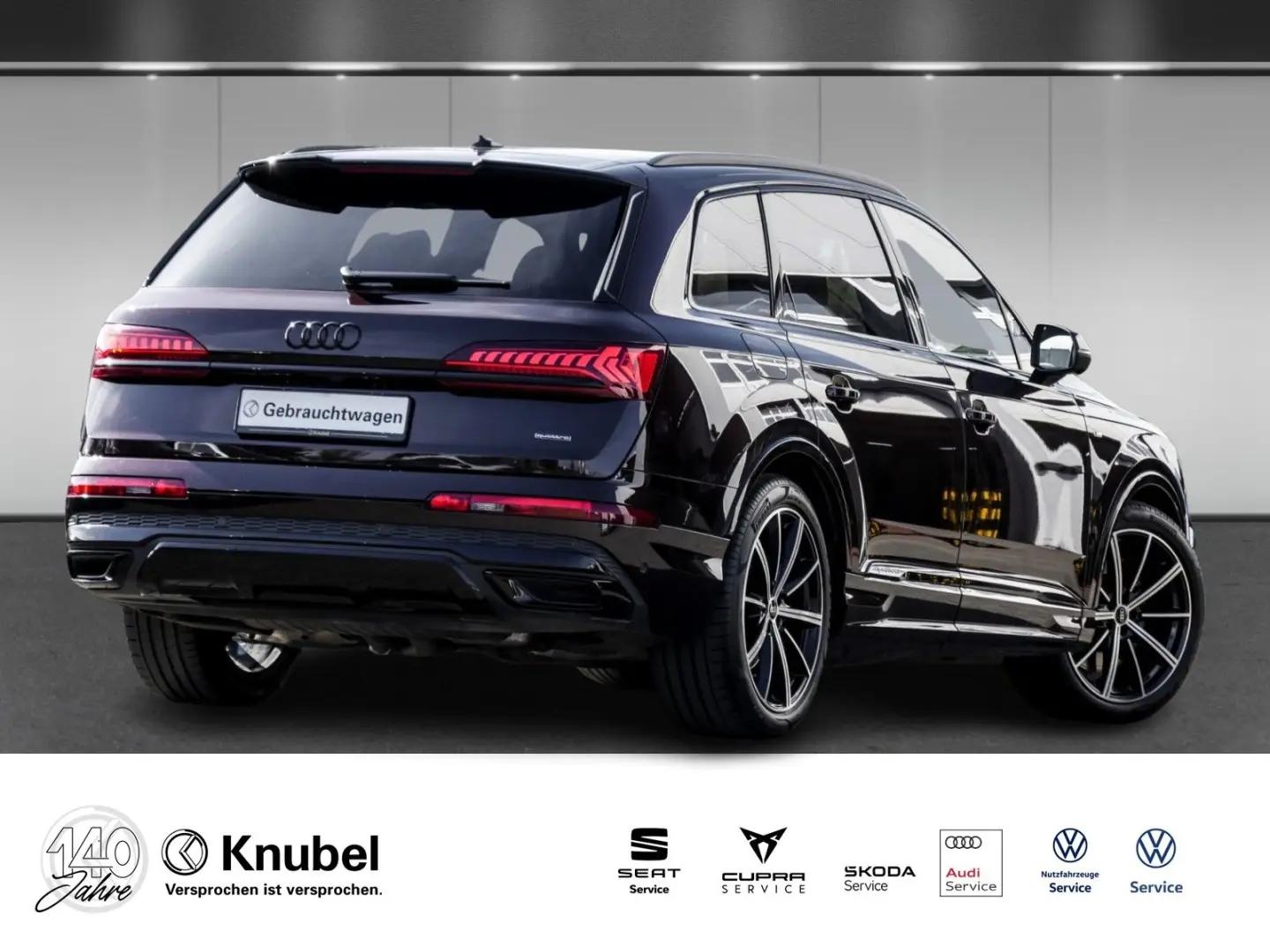 Q7 S line 55 TFSI e AHK 360° HUD B&O Keyless