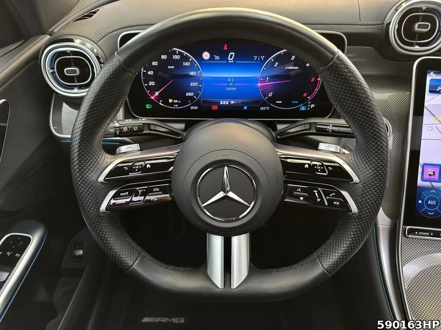 GLC 300 d 4M AMG Line Night-Paket, Anhängevorri.