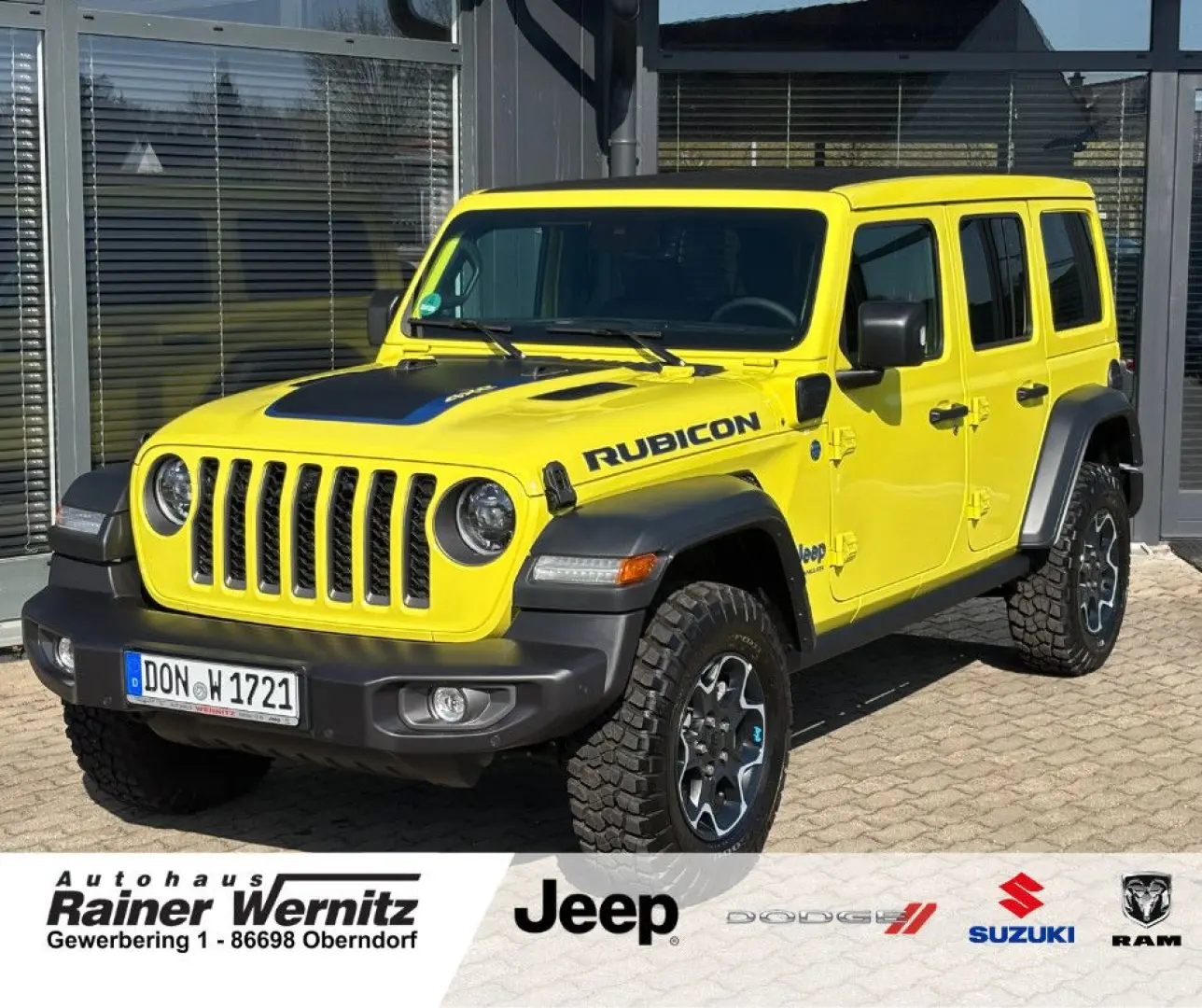 Wrangler PHEV 4xe Rubicon*Sky One Touch*