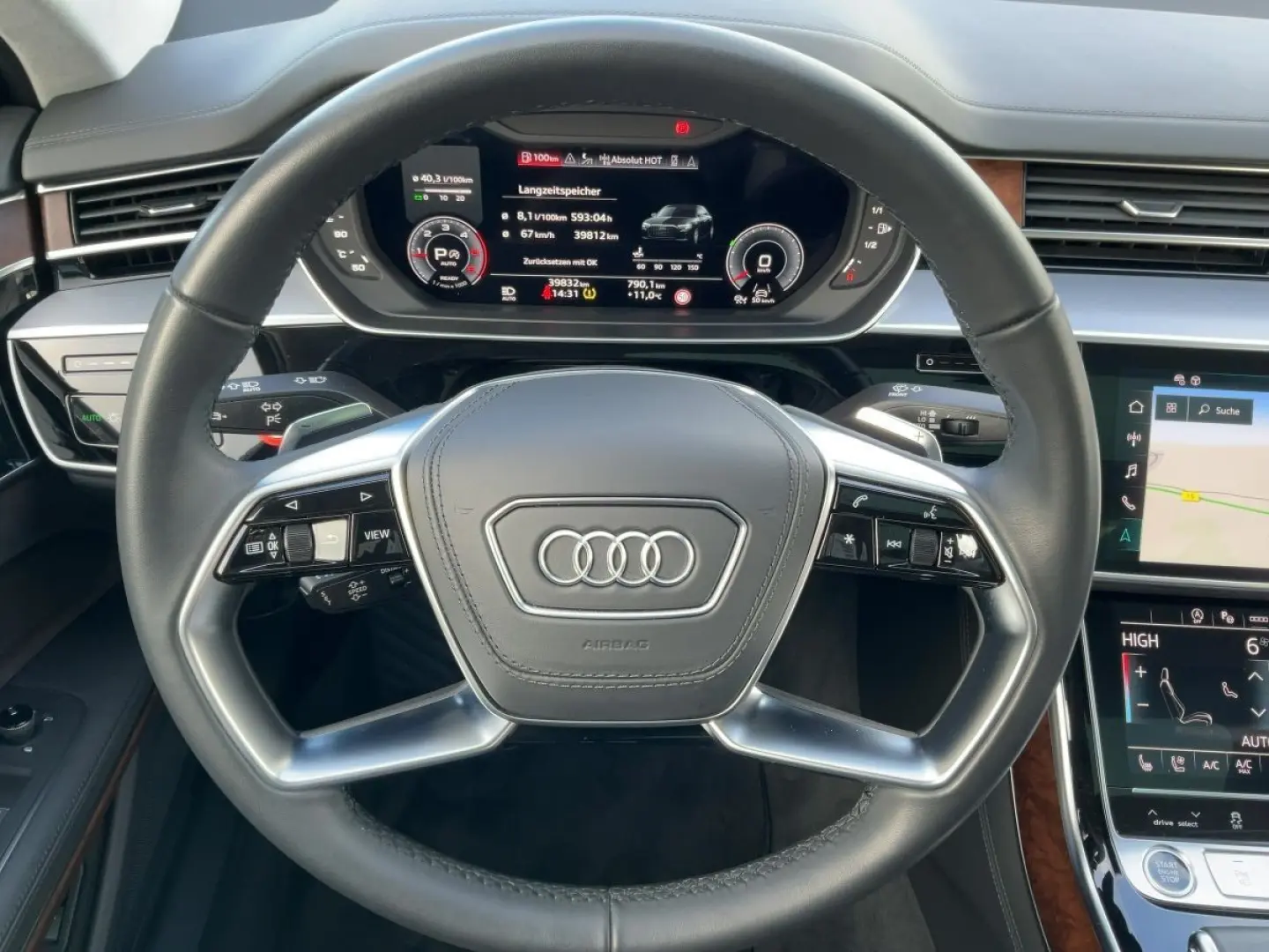 A8 L 50 TDI QU D-MATRIX+AIR+B&O+TV+ACC+PANO+360°