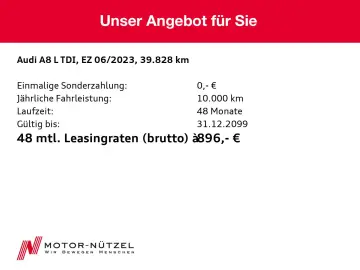 A8 L 50 TDI QU D-MATRIX+AIR+B&O+TV+ACC+PANO+360°