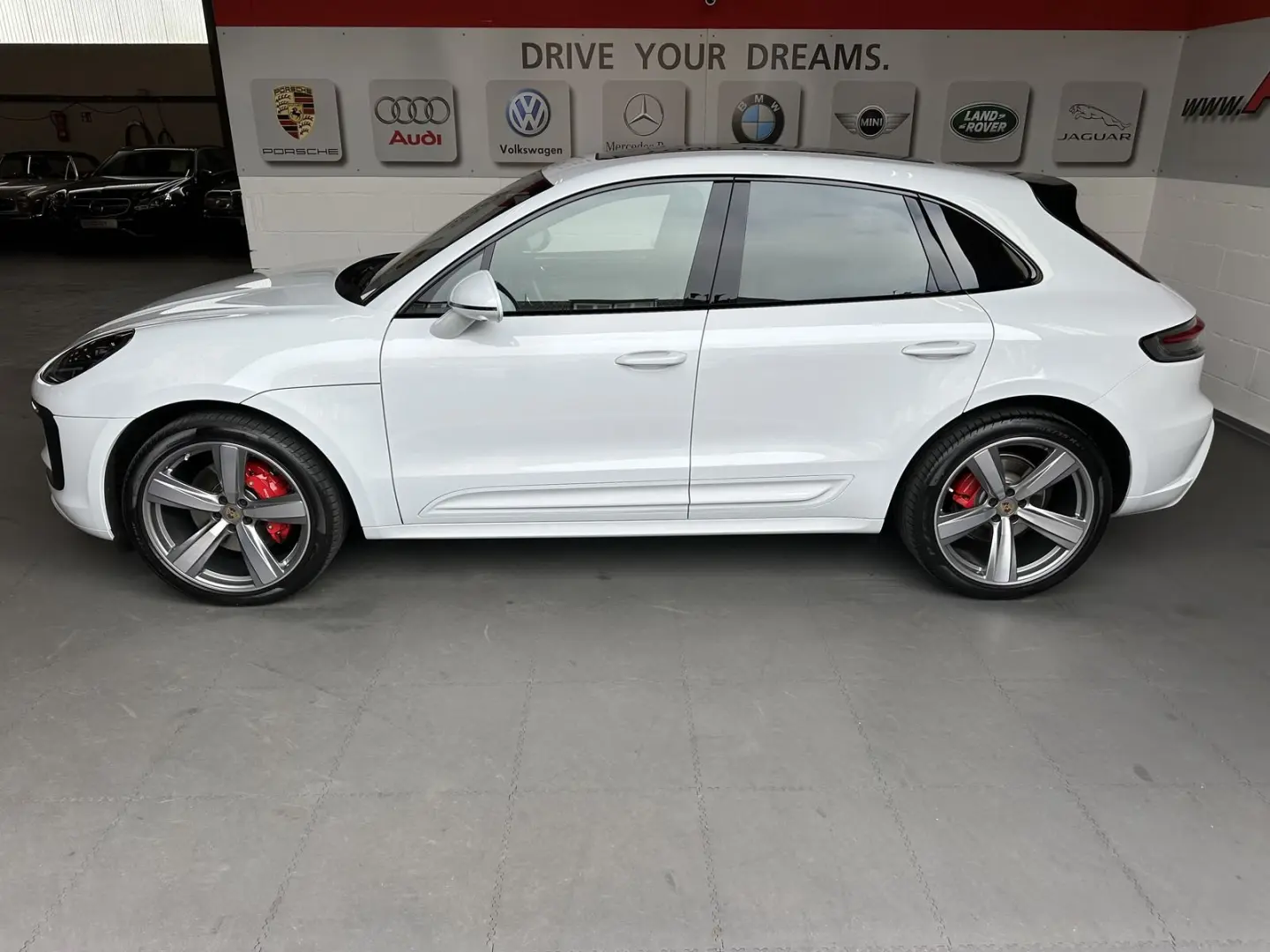 Macan S *weiß/Leder beige*Sport Design Paket*Top