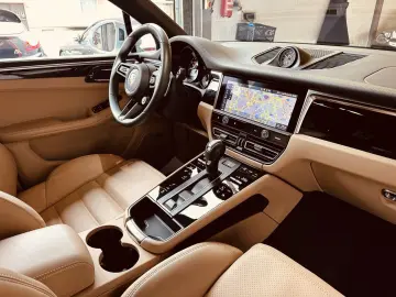 Macan S *weiß/Leder beige*Sport Design Paket*Top