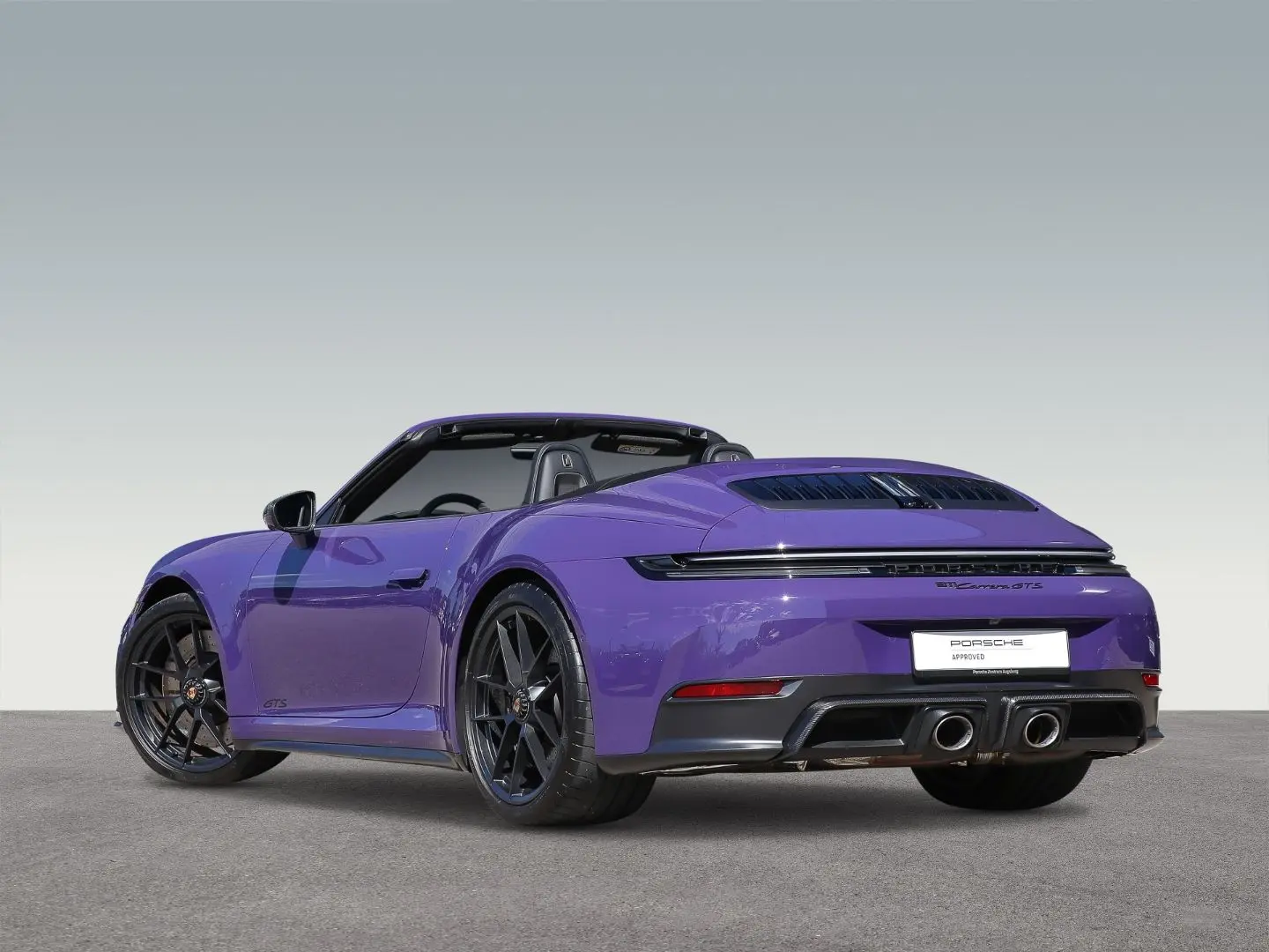 992 911 Carrera GTS Cabriolet Sportabgasanlage