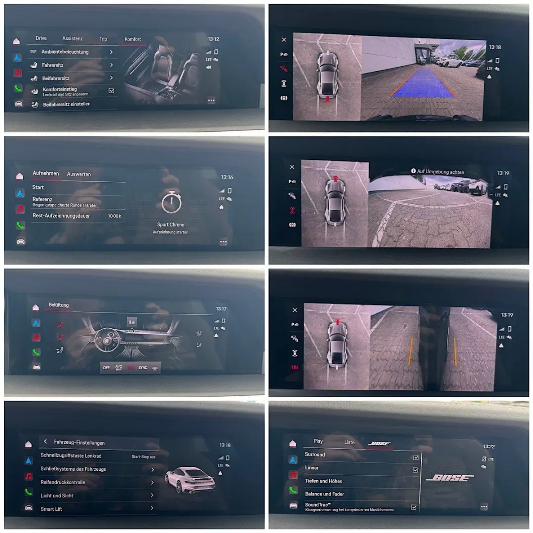 911 Turbo S Glasdach Matrix LED Bose 360° Kamera