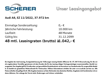 A8 50 TDI quat./tiptr. Panorama/Head-Up/Standhei