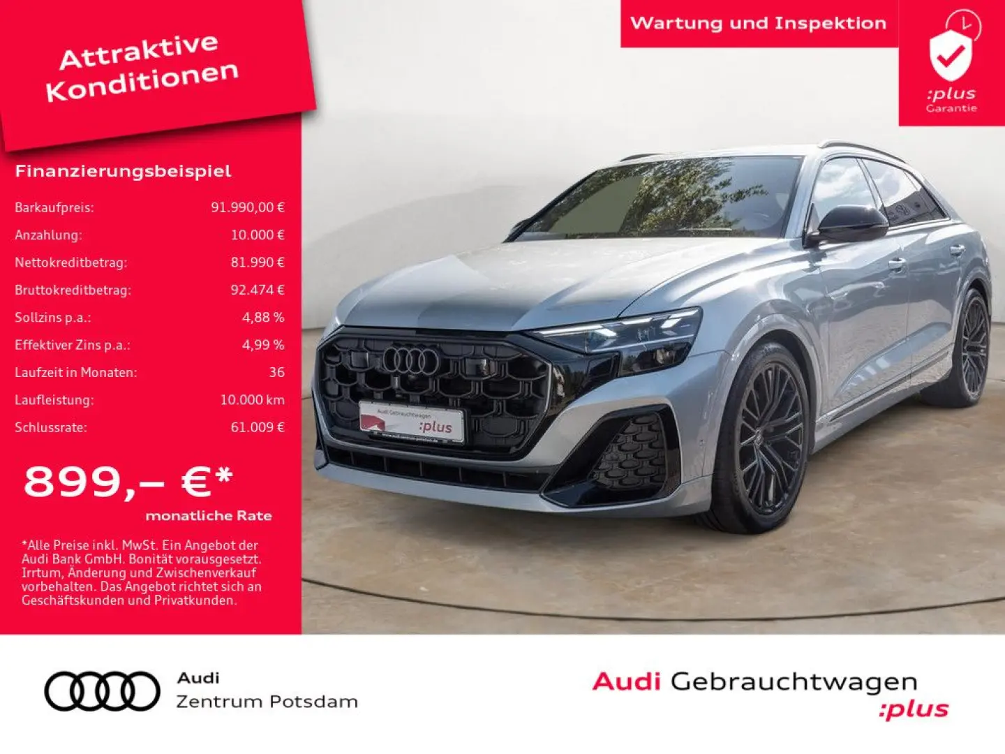 Q8 50TDI quattro S line LASER NAVI AHK STANDHZ