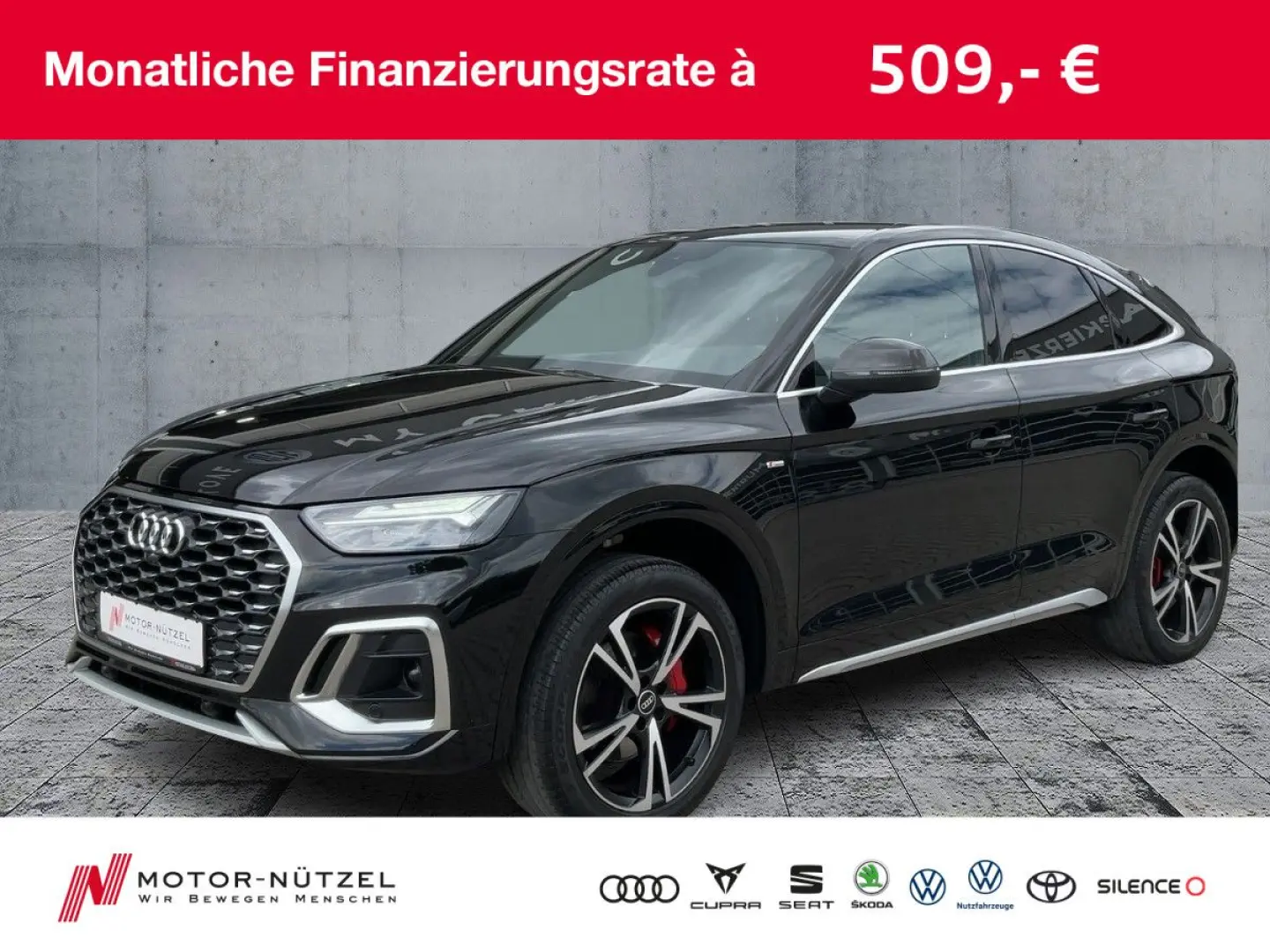 Q5 Sportback 40 TDI QU S-LINE LED+NAVI+RFK+GRA