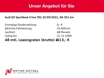 Q5 Sportback 40 TDI QU S-LINE LED+NAVI+RFK+GRA