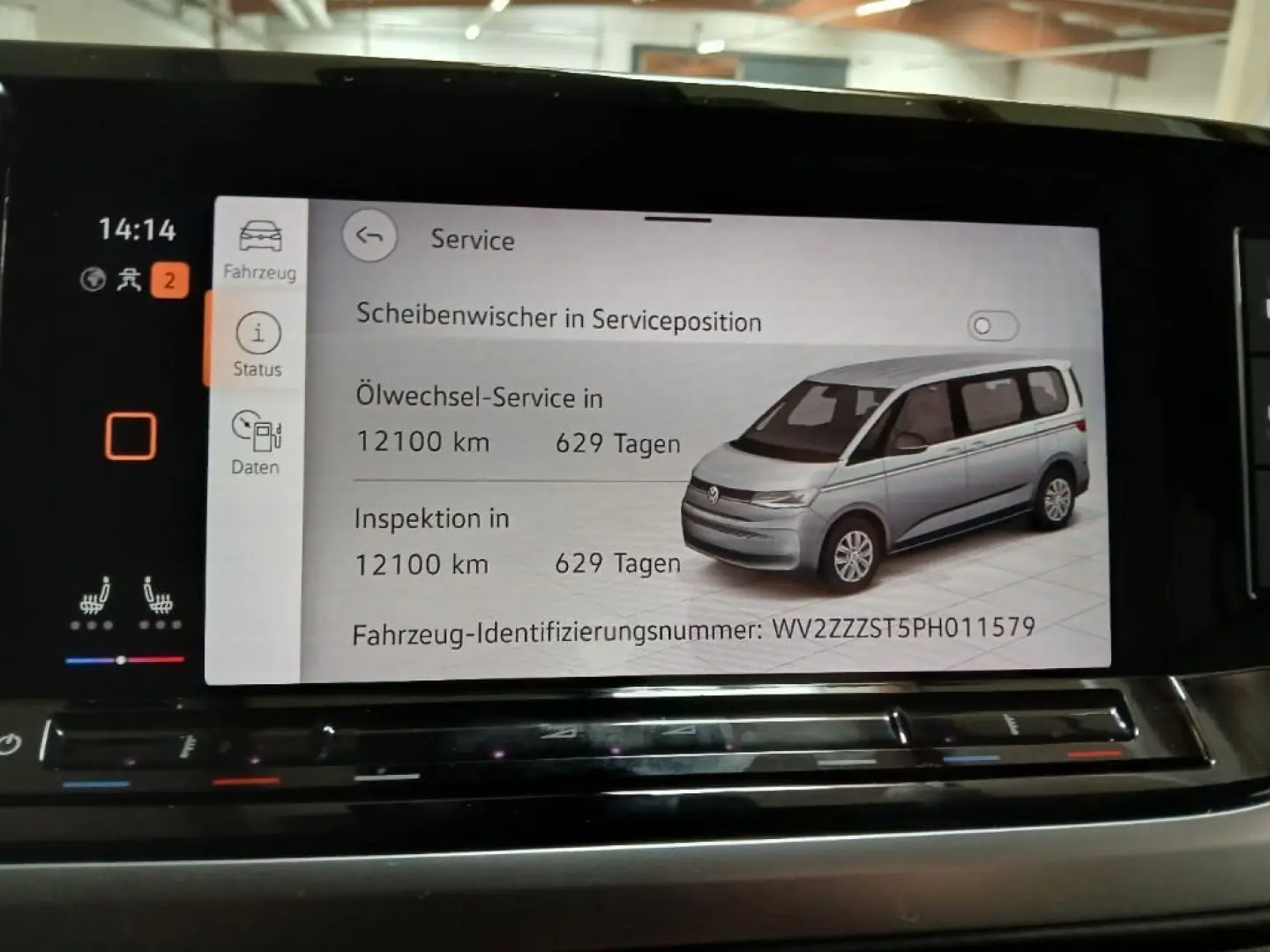 T7 Multivan 2.0 TDI DSG*LED*CAM*AHK*ACC*LANE*7Si