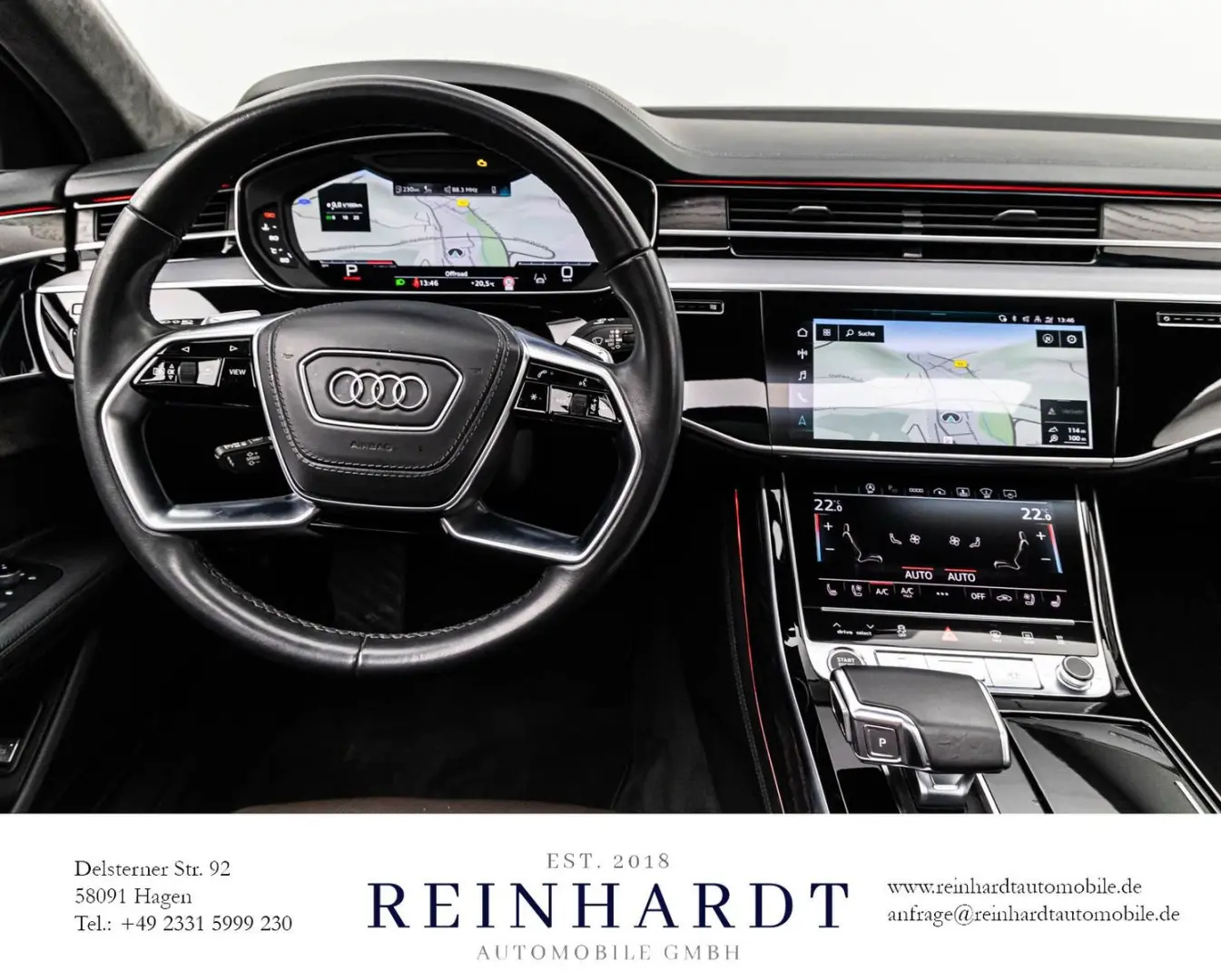 A8 LIMOUSINE 50TDi S LINE BLACK ACC/HuD/PANO/B&O