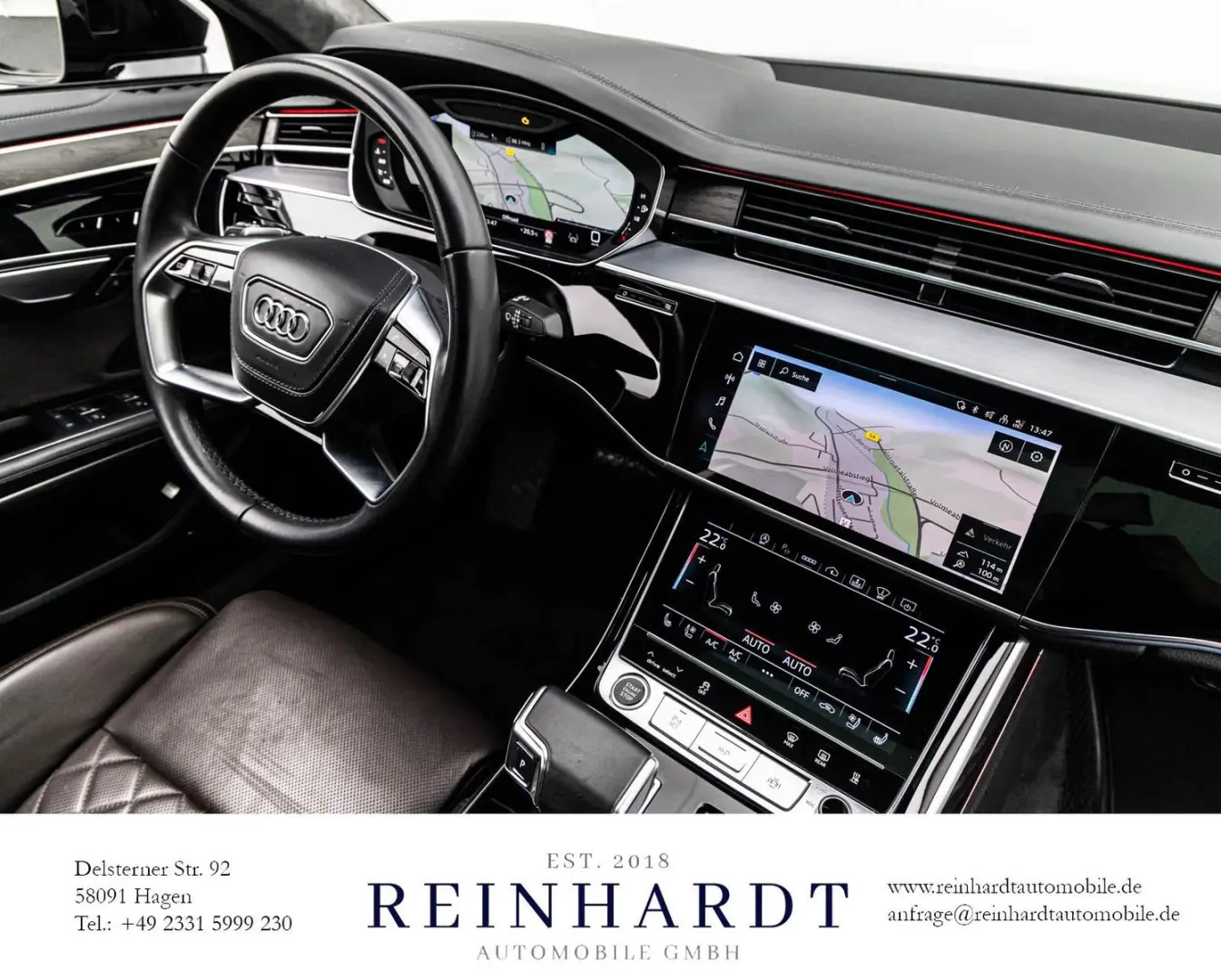 A8 LIMOUSINE 50TDi S LINE BLACK ACC/HuD/PANO/B&O