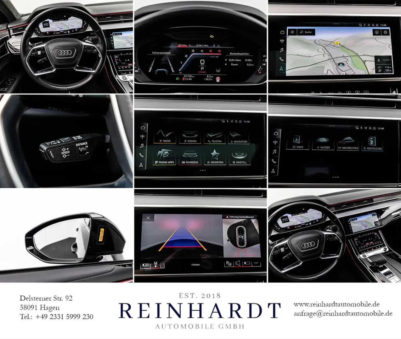 A8 LIMOUSINE 50TDi S LINE BLACK ACC/HuD/PANO/B&O