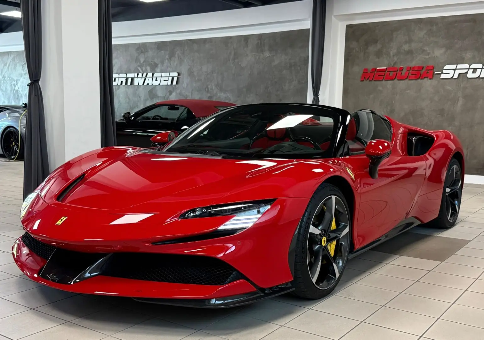 SF90 SPIDER CARBON INT&EXT RED INT JBL FULLOPT!